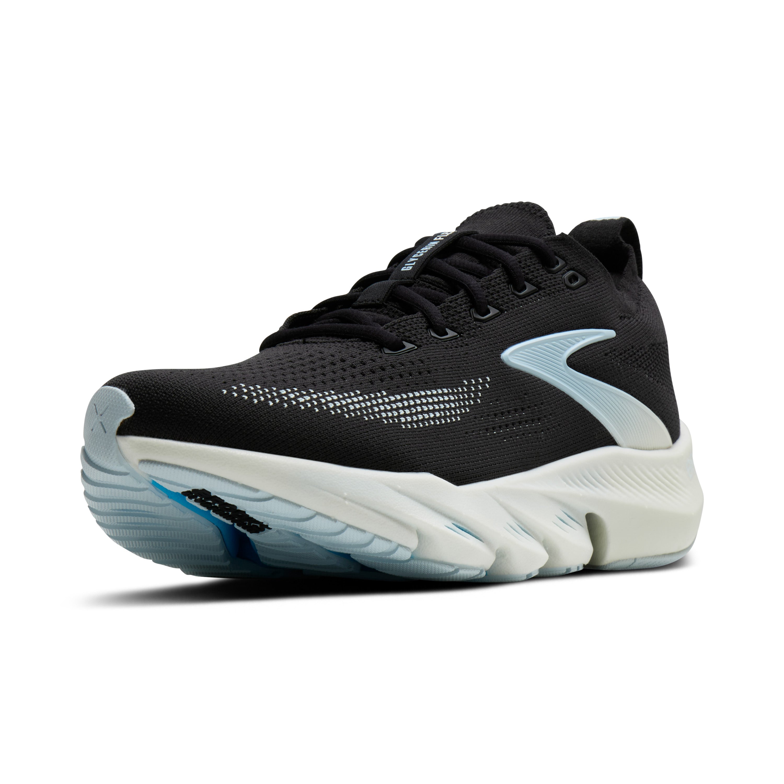 Brooks Glycerin Flex Womens Running Shoes - Black/Black/Blue