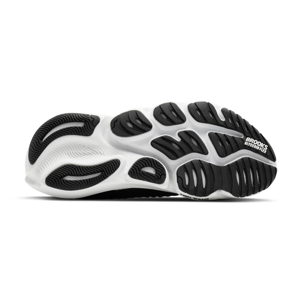 Brooks Glycerin Flex Womens Running Shoes - Black/White