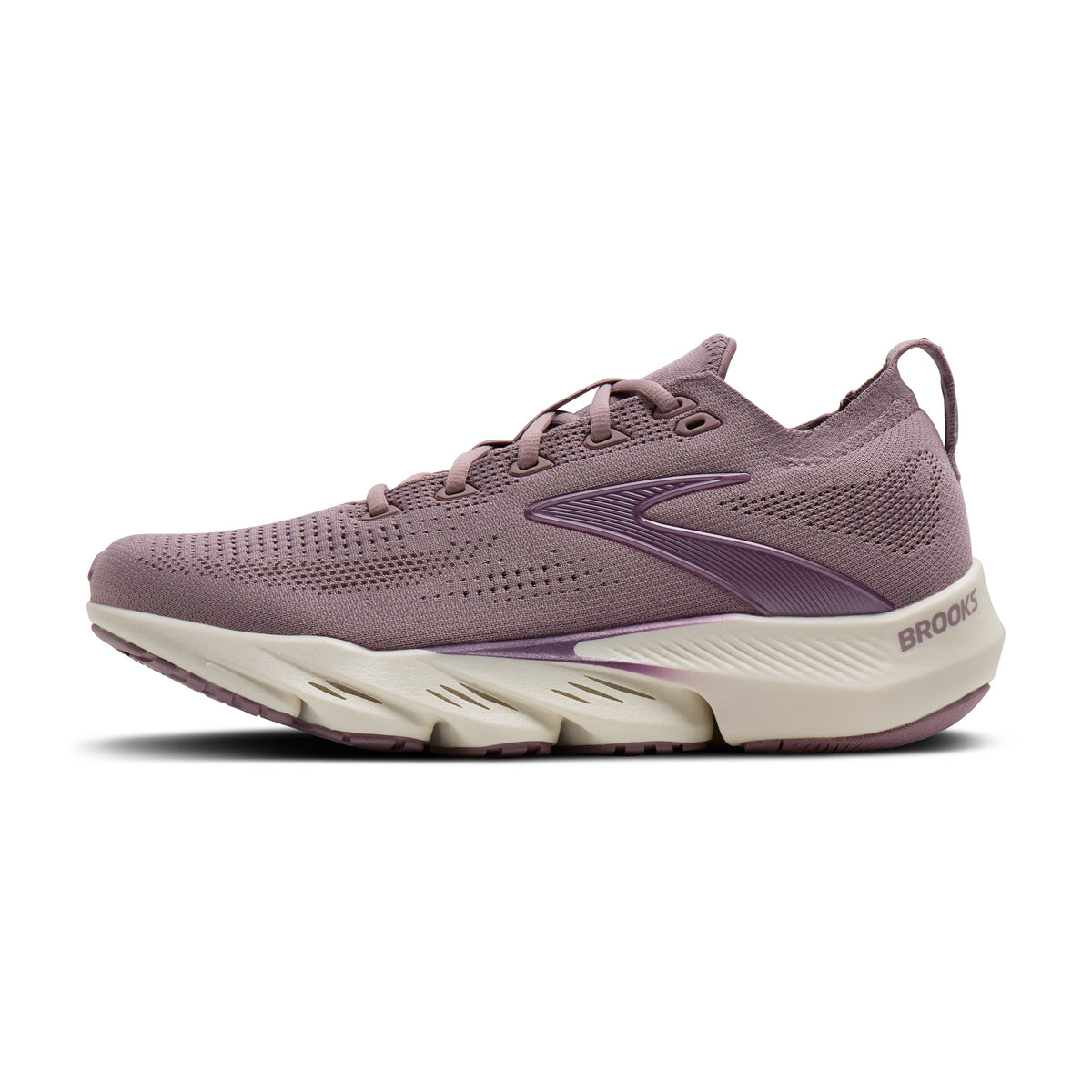 Brooks Glycerin Flex Womens Running Shoes - Rose/Raisin/Metallic