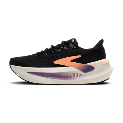 Brooks Glycerin Max 2 Womens Running Shoes - Black/Peach/Clear