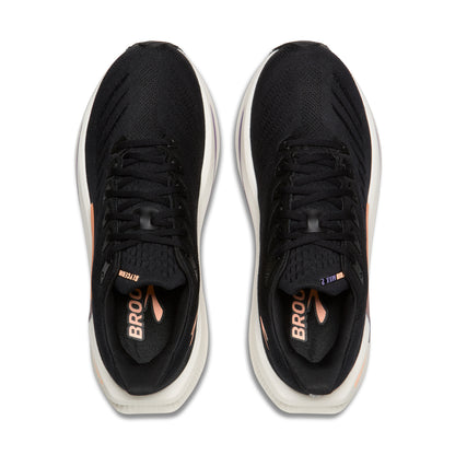 Brooks Glycerin Max 2 Womens Running Shoes - Black/Peach/Clear