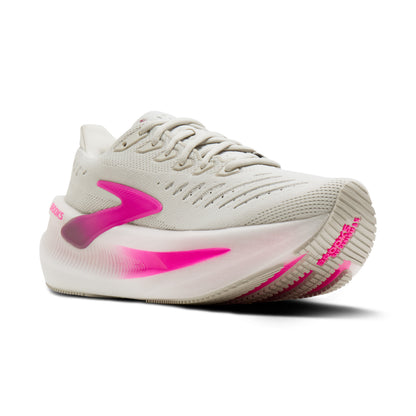 Brooks Glycerin Max 2 Womens Running Shoes - Oyster/Argyle/Cyber Pink