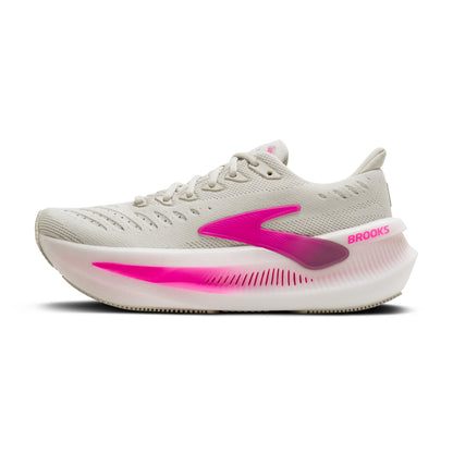 Brooks Glycerin Max 2 Womens Running Shoes - Oyster/Argyle/Cyber Pink