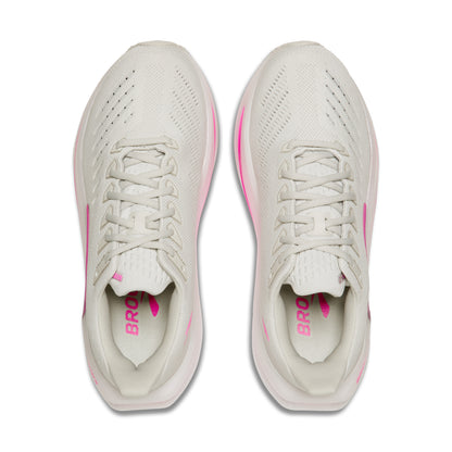Brooks Glycerin Max 2 Womens Running Shoes - Oyster/Argyle/Cyber Pink