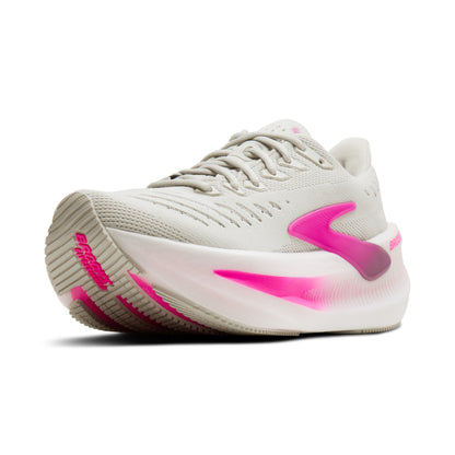 Brooks Glycerin Max 2 Womens Running Shoes - Oyster/Argyle/Cyber Pink