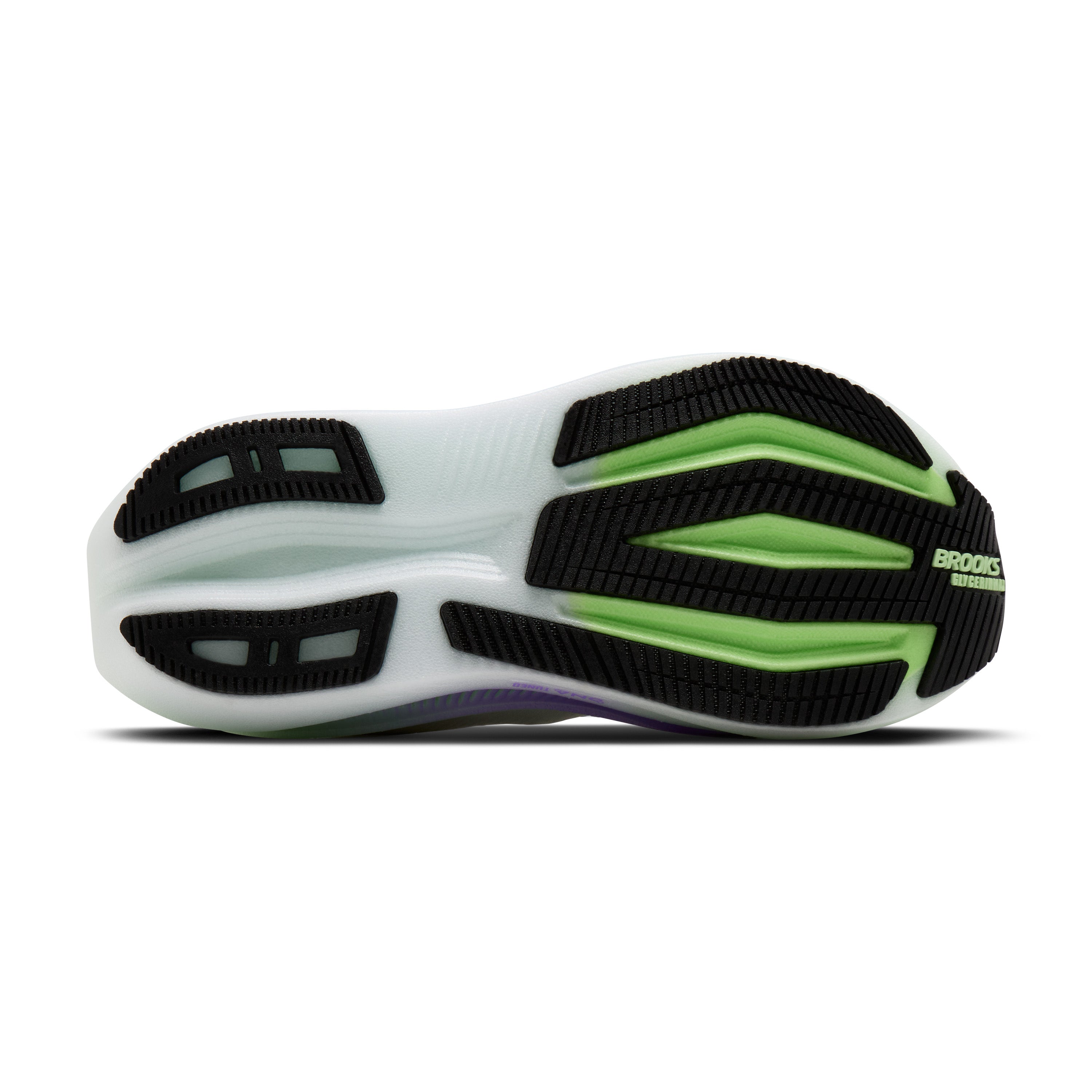 Brooks Glycerin Max 2 Womens Running Shoes - Bluewash/Purple Hebe/Green