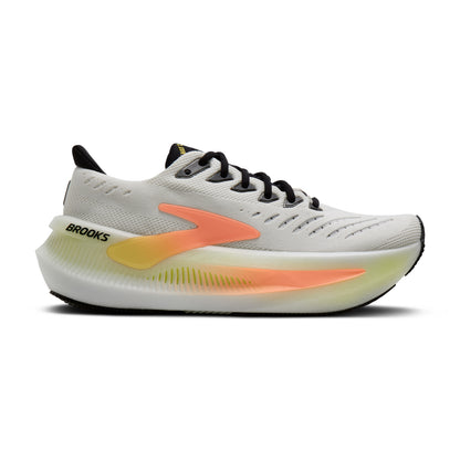 Brooks Glycerin Max 2 Womens Running Shoes - White/Cyber Yellow/Nightlife