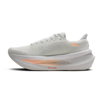 Brooks Glycerin Max 2 Womens Running Shoes - White/Coral/Peach