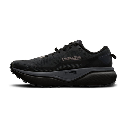 Brooks Cascadia 20 GTX Womens Trail Running Shoes - Black/Ebony/Nocturnal