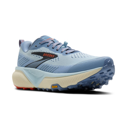 Brooks Cascadia 20 Womens Trail Running Shoes - Nantucket/Blue/Tigerliley