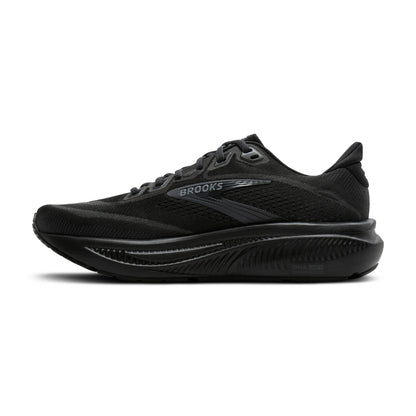 Brooks Ghost 18 Womens Running Shoe - Black/Black/Ebony