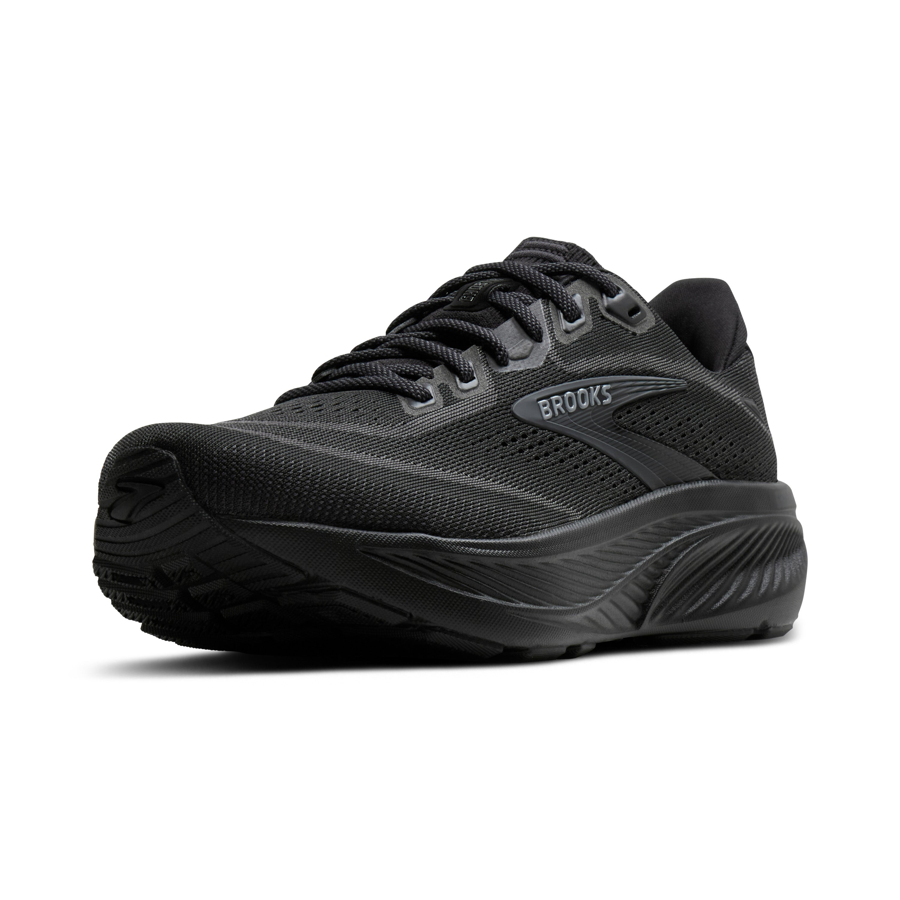 Brooks Ghost 18 Womens Running Shoe - Black/Black/Ebony