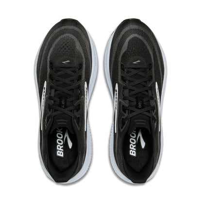 Brooks Ghost 18 Womens Running Shoe - Black/Grey/White