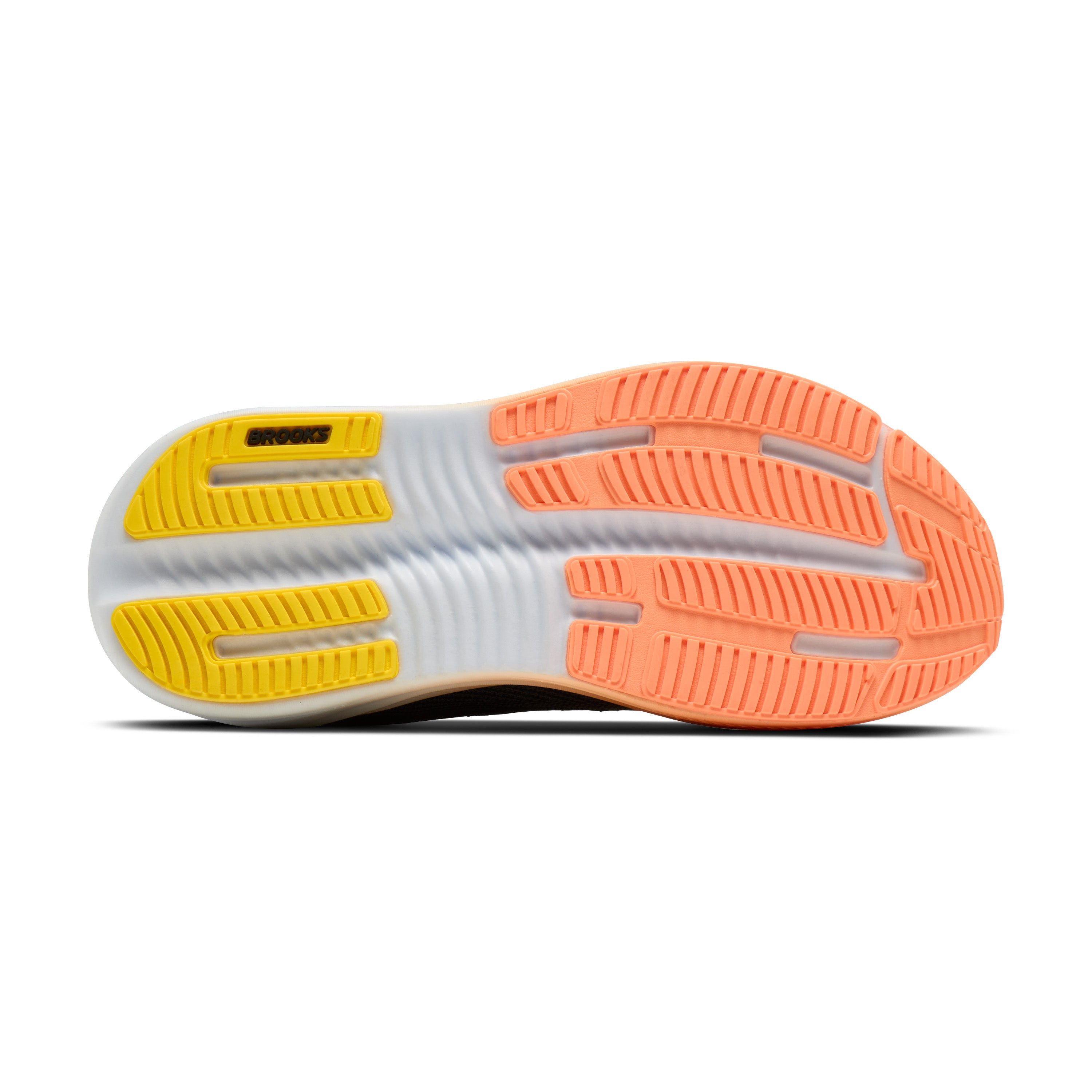 Brooks Ghost Max 4 Womens Running Shoes - Black/Folkstone/Cyber Peach