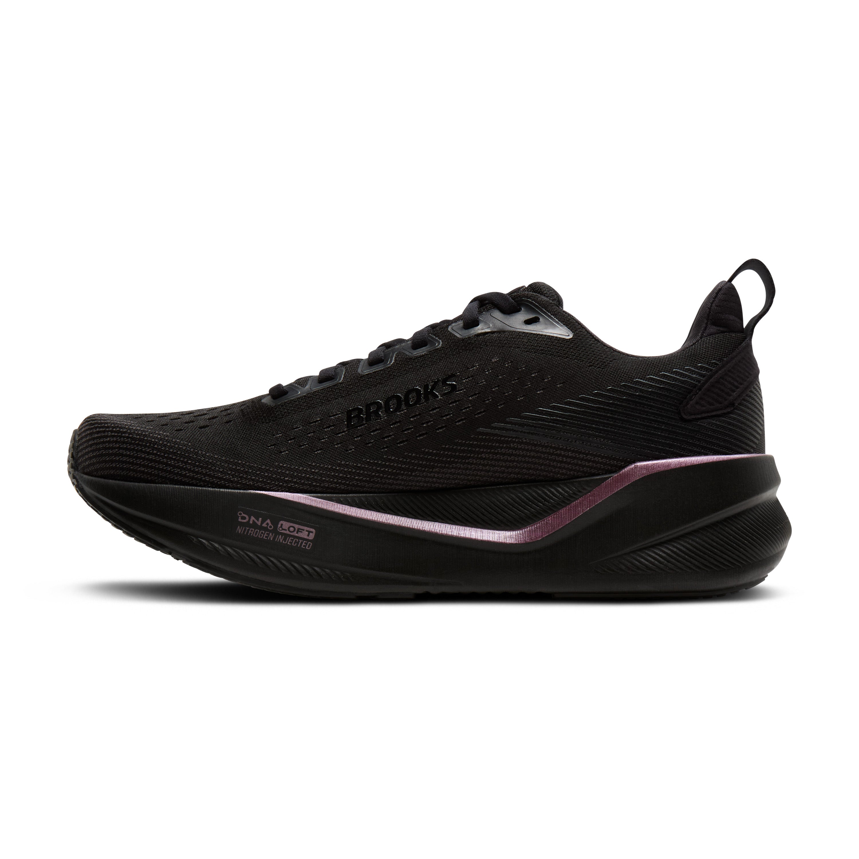 Brooks Ghost Max 4 Womens Running Shoes - Black/Black/Rose Gold