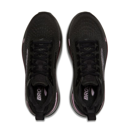 Brooks Ghost Max 4 Womens Running Shoes - Black/Black/Rose Gold