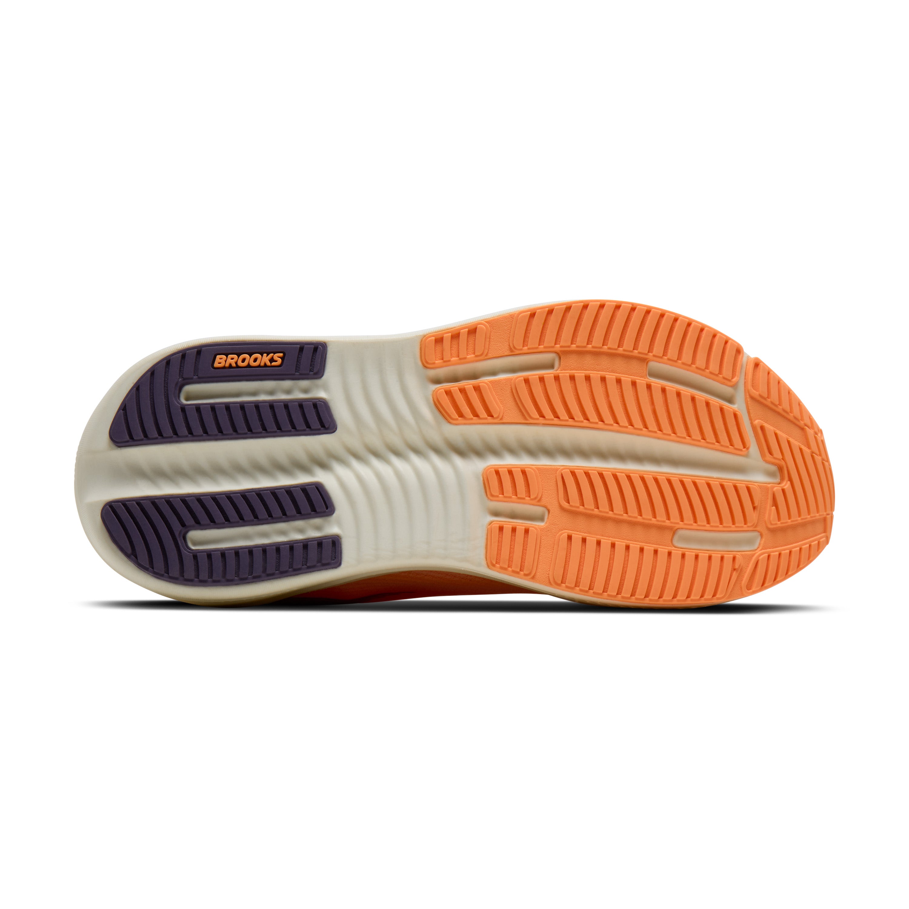 Brooks Ghost Max 4 Womens Running Shoes - Cyber Peach/Grape/Bluewash