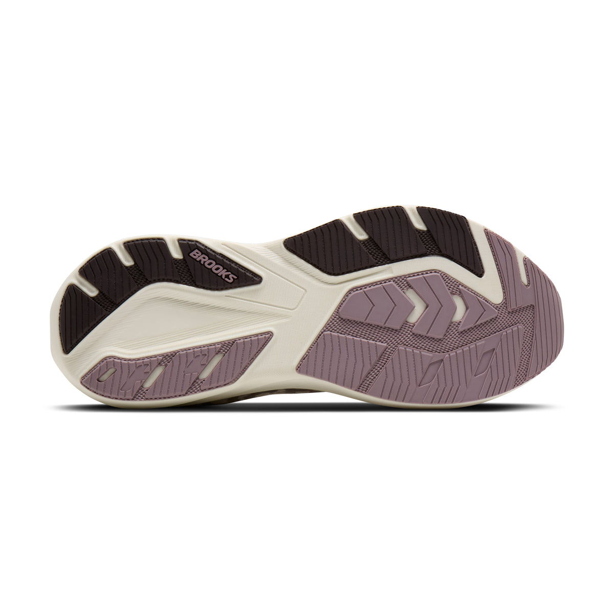 Brooks Ghost Amp Womens Running Shoe - Arctic Wolf/Dove/Pink