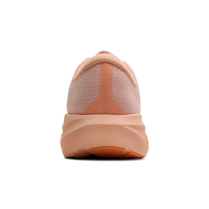Brooks Ghost Amp Womens Running Shoe - Peach/Peach/White