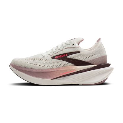 Brooks Hyperion Max 4 Women's Running Shoes - Coconut/Raisin/Pink