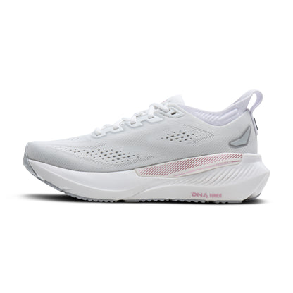 Brooks Glycerin GTS 23 Womens Running Shoes - White/Harbour Mist/Metallic
