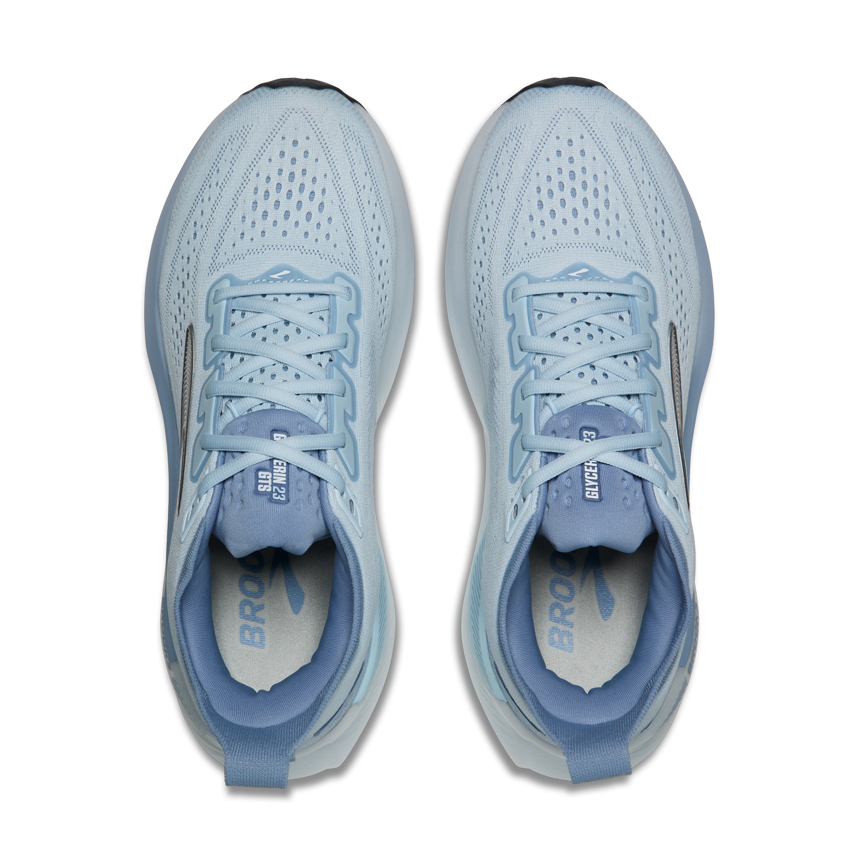 Brooks Glycerin GTS 23 Womens Running Shoes - NantucketBreeze/Rain/Clear
