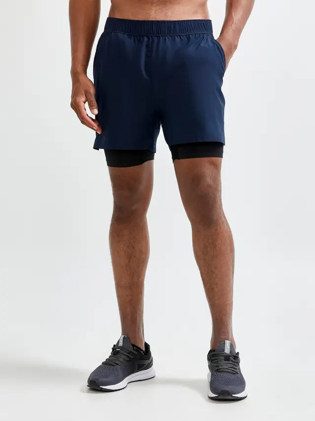 Craft Advance Essence 2-in-1 Stretch Training Shorts Men - Sportstore