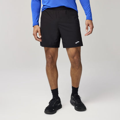 Brooks Journey 7" 2-in-1 Short - Black