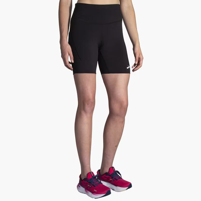 Brooks Spark 8" Short Tight - Black