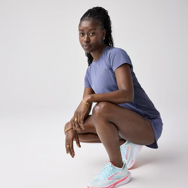 Brooks Sprint Free Short Sleeve 3.0 - Blue