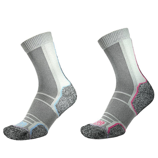 1000 Mile Trek Socks Ladies - Twin Pack
