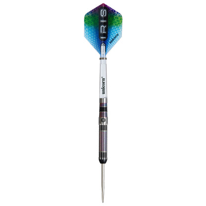 Unicorn Iris Steel Tip Dart Set - 90% Tungsten