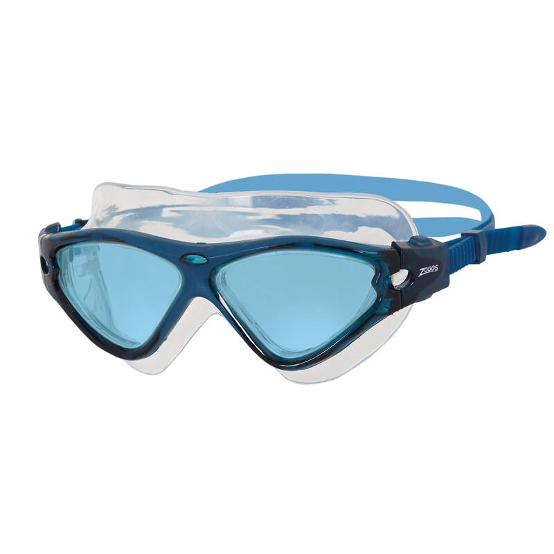 Tri-Vision Mask in blue and clear