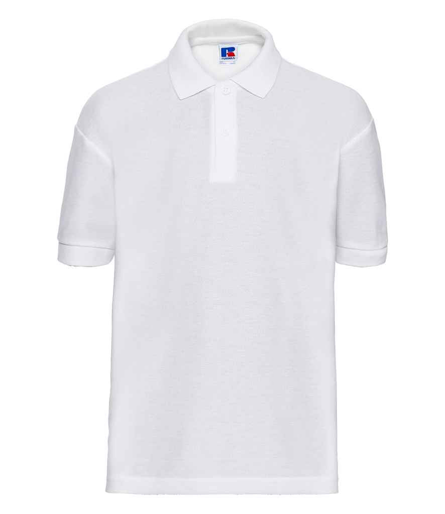 Russell School gear Kids Poly/Cotton Piqué Polo Shirt