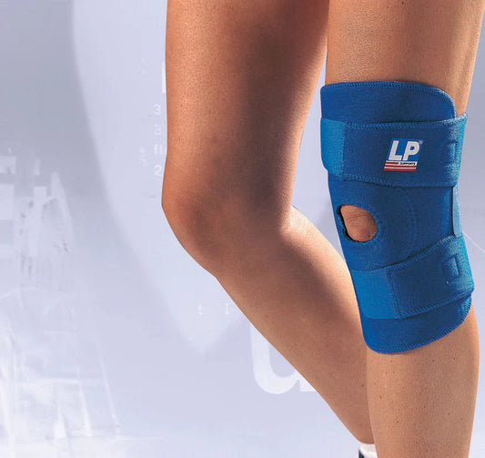 Image of knee support in use