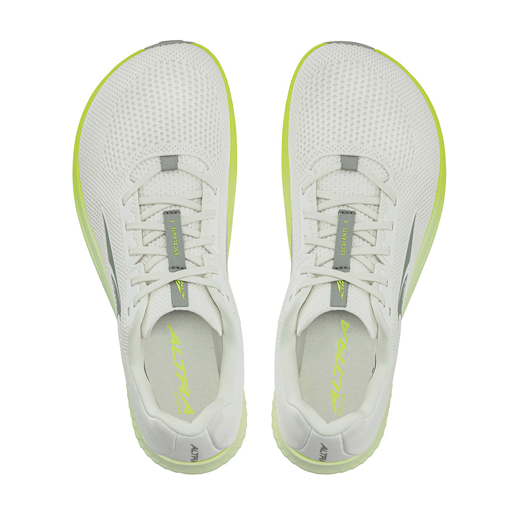 Altra Escalante 4 Womens Running Shoes - White/Lime