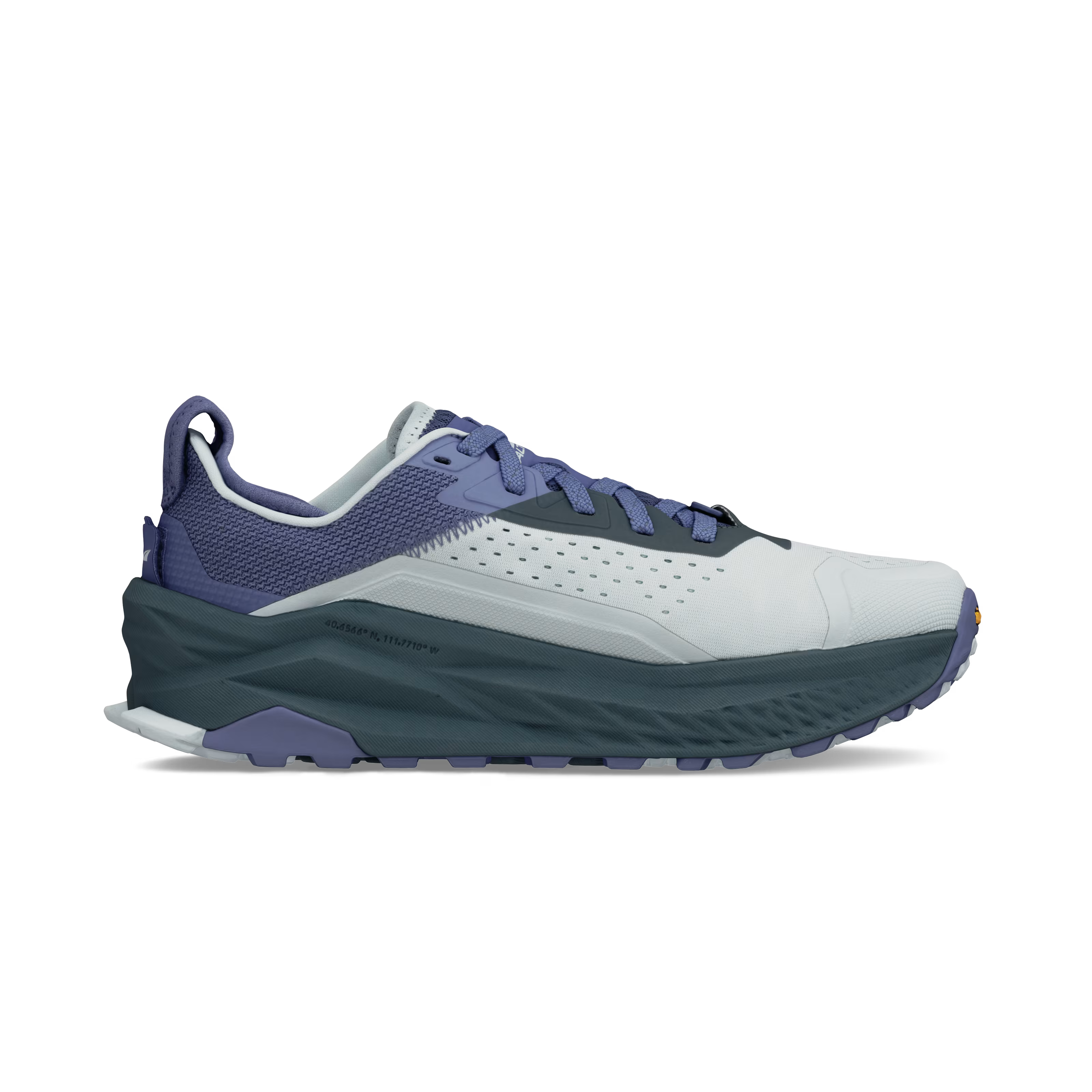 Altra Olympus 6 Womens Trail Running Shoes - Grey / Blue