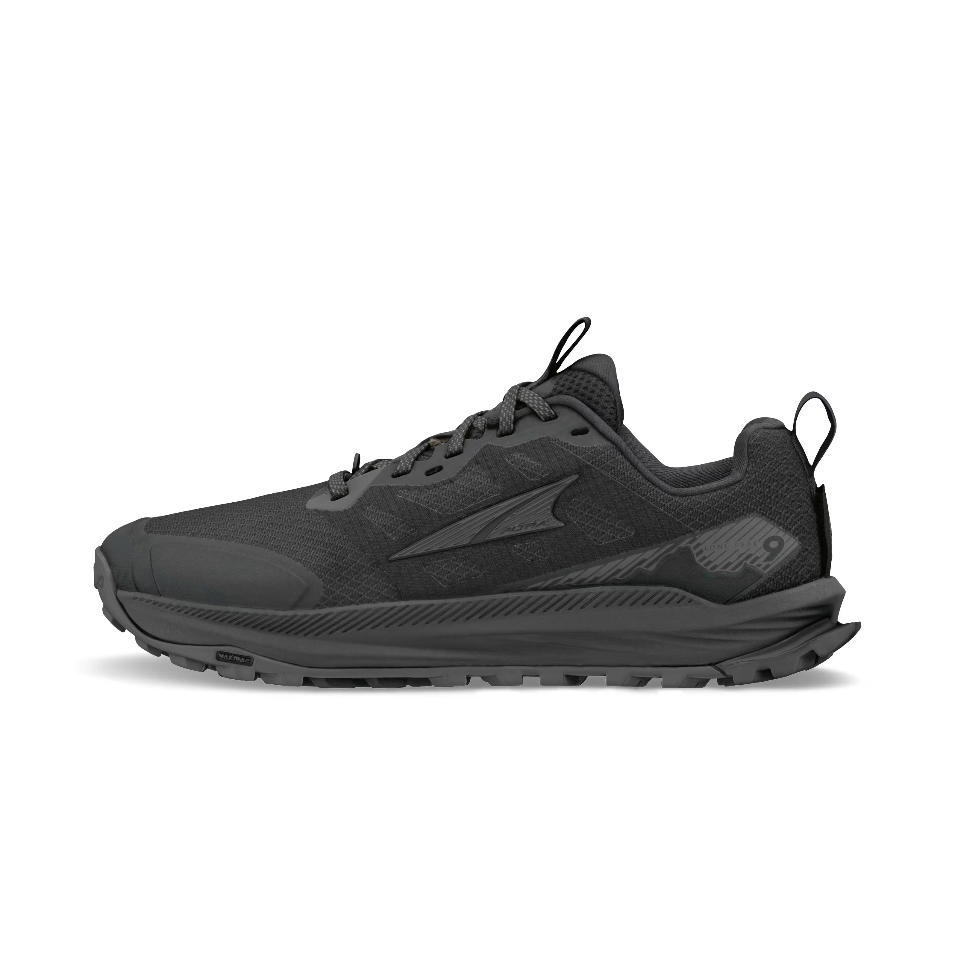 Altra Lone Peak 9 + Women's Running Shoes - Black