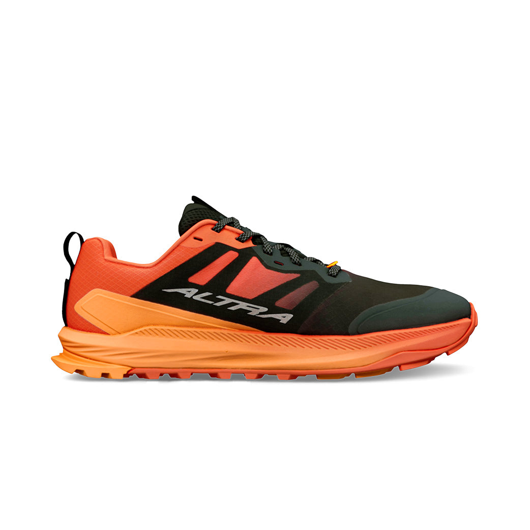 Altra Lone Peak 9+ Mens Running Shoe - Black/Orange