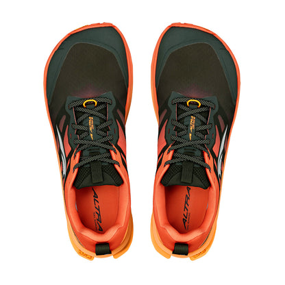 Altra Lone Peak 9+ Mens Running Shoe - Black/Orange