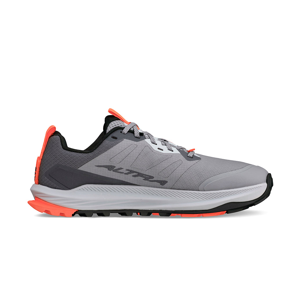 Altra Lone Peak 9 + Women's Running Shoes - Grey/Orange