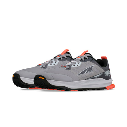 Altra Lone Peak 9 + Women's Running Shoes - Grey/Orange