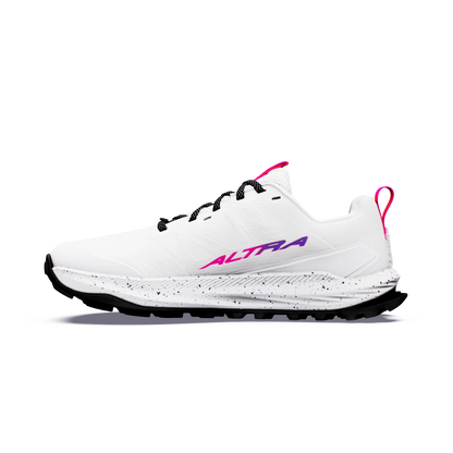 Altra Lone Peak 9 + Women's Running Shoes - Vaporous Grey/ Knockout Pink, view