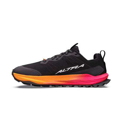 Altra Lone Peak 9 + Women's Running Shoes - Black/Knockout Pink/White