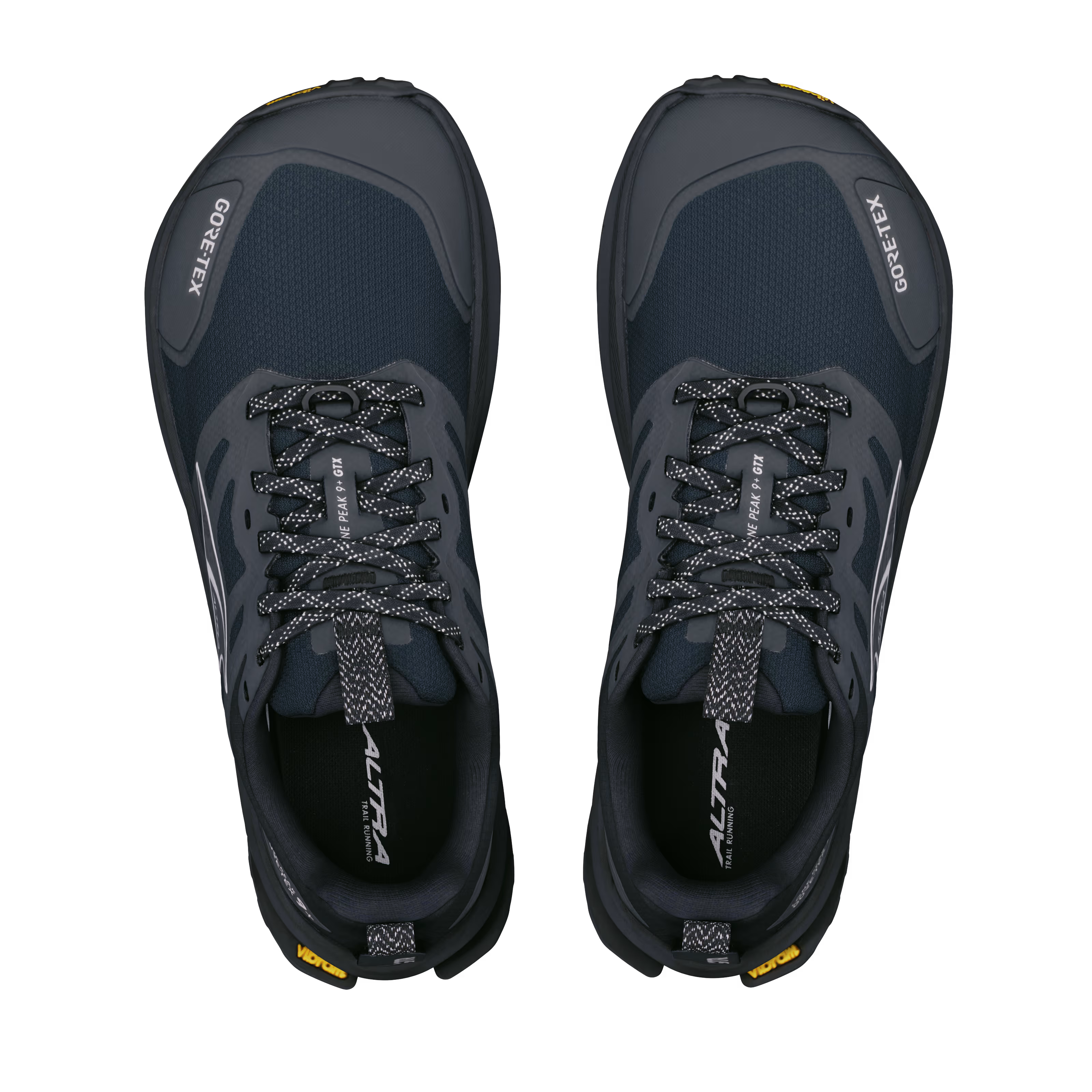 Altra Lone Peak 9+ GTX Womens Running Shoe - Black/Black