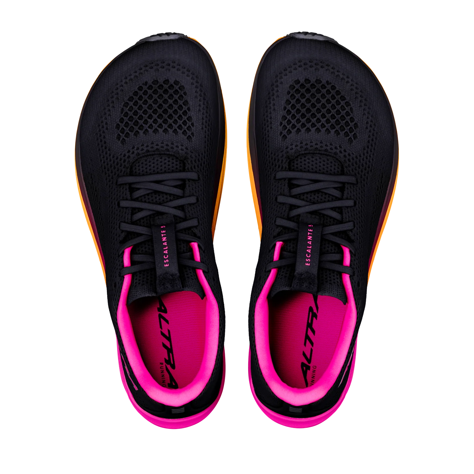 Altra Escalante 5 Womens Running Shoes - Black/Pink Glow/Orange