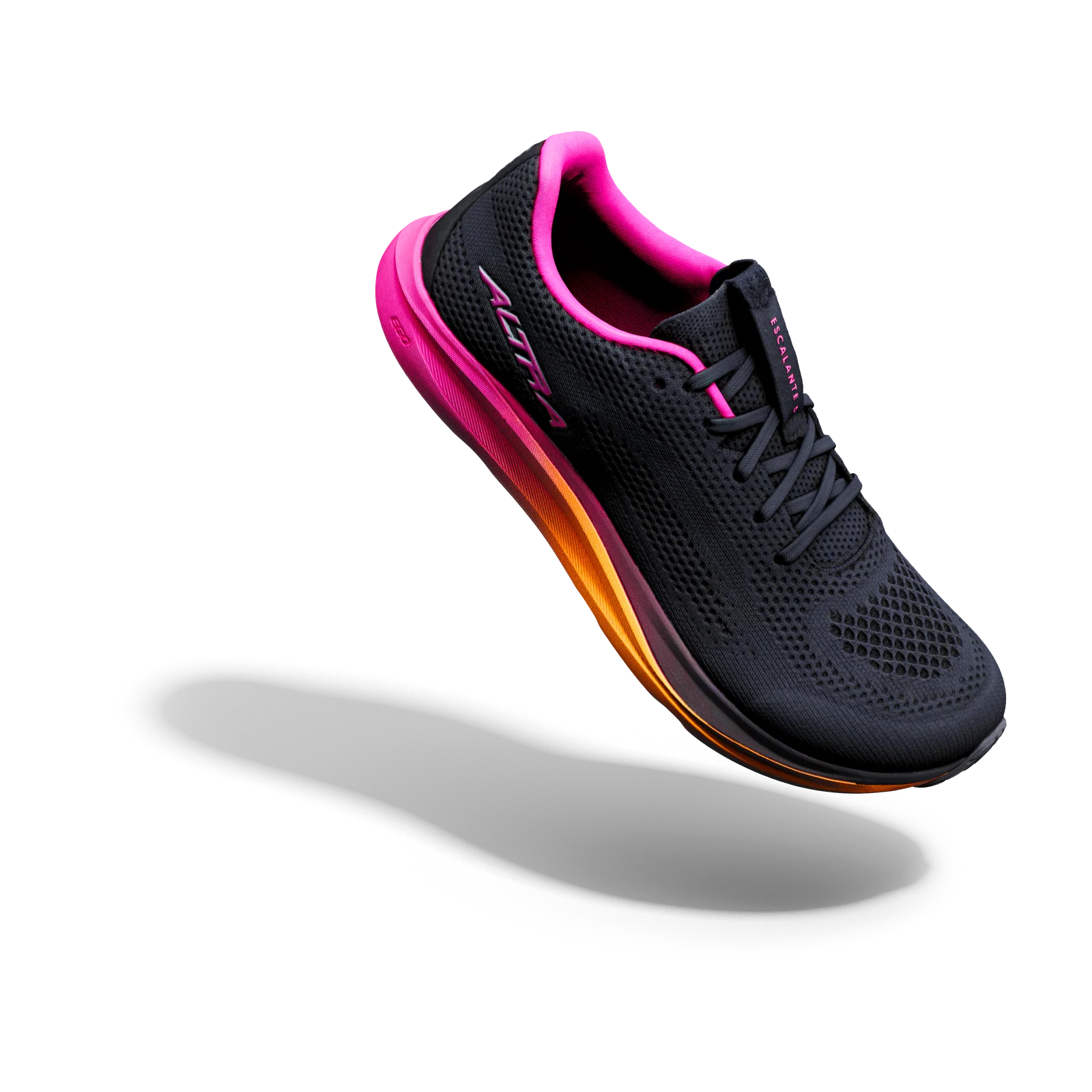 Altra Escalante 5 Womens Running Shoes - Black/Pink Glow/Orange