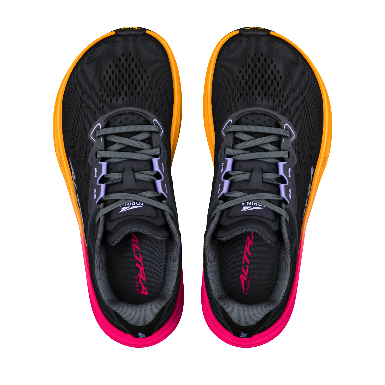 Altra Torin 9 Womens Running Shoes - Black/Black/Pink Glow