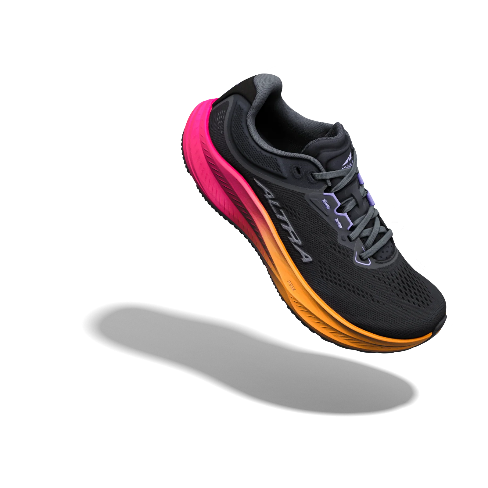 Altra Torin 9 Womens Running Shoes - Black/Black/Pink Glow