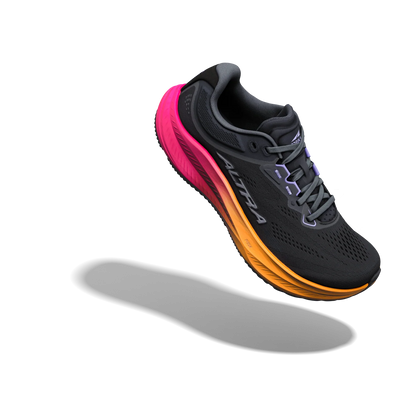 Altra Torin 9 Womens Running Shoes - Black/Black/Pink Glow
